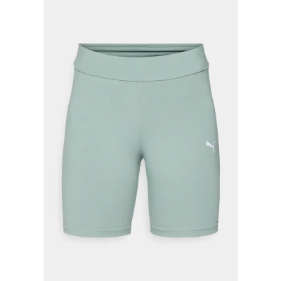 Abbildung von PUMA Damen ESS Short Leggings 7 jogginghose damen, Green Moon,
