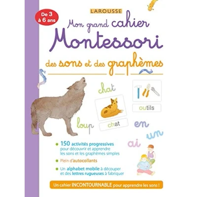 Abbildung von Mon grand cahier MONTESSORI des sons et graphèmes