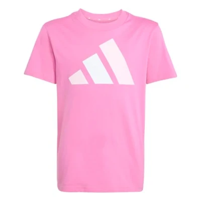 Abbildung von adidas Performance Essentials Junior Unisex Tshirt print für Kinder, Größe: 152, Pink fusion/clear pink/white
