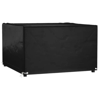 Abbildung von vidaXL Gartenmöbel Schutzhülle Abdeckung 8 Ösen 132x132x80 cm Quadratisch