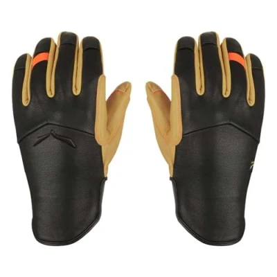 Abbildung von Salewa Male ORTLES AM M Leather Gloves Fingerglove, Black Out/2500/4570, 7/S
