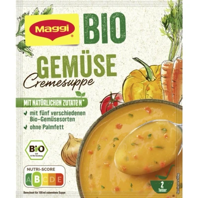 Abbildung von Maggi Bio Gemüse Cremesuppe ergibt 500ML