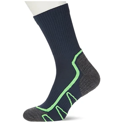 Abbildung von CMP ERROR:#N/A Wandersocken TREKKING SOCK POLY MID, B.Blau Grünes Fluo, 43 45 EU