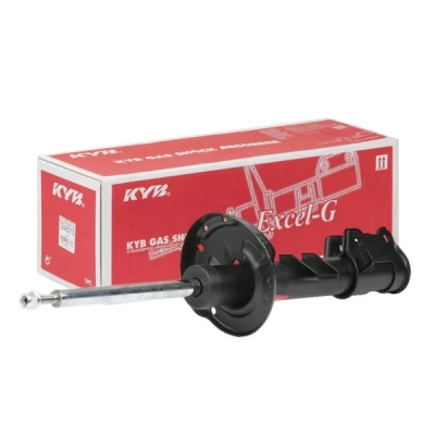 Abbildung von KYB 3348066 Stoßdämpfer Vorderachse rechts Gasdruck Zweirohr Federbein oben Stift FIAT: Panda III Schrägheck (312, 319) 1.2, 1.3 D Multijet, 0.9