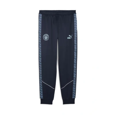 Abbildung von Manchester City KING Anthem Hose Herren PUMA Deep Navy Team Light Blue