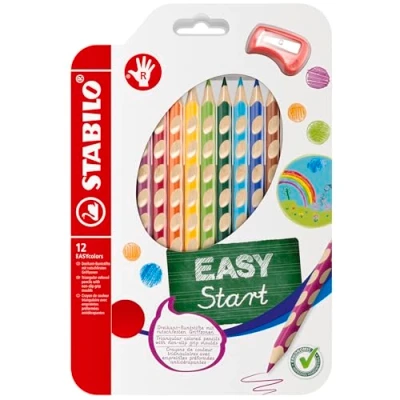 Abbildung von STABILO Buntstift EASYcolors, (12 tlg), mit bruchsicherer Mine