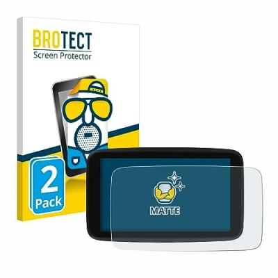 Abbildung von BROTECT Entspiegelungs Schutzfolie für TomTom GO Discover 7&quot; (2 Stück) Matte Displayschutz Folie, Anti Reflex, Fingerprint