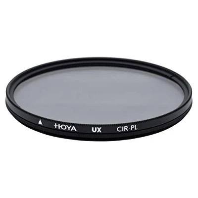 Abbildung von Hoya Circular UX Pol Filter 40,5 mm, Polarisationsfilter zur Farbkräftigung und Reduzierung von Lichtreflexen &amp; Spiegelungen, Aluminiumfassung, Qualitätsglas, wasserabweisend
