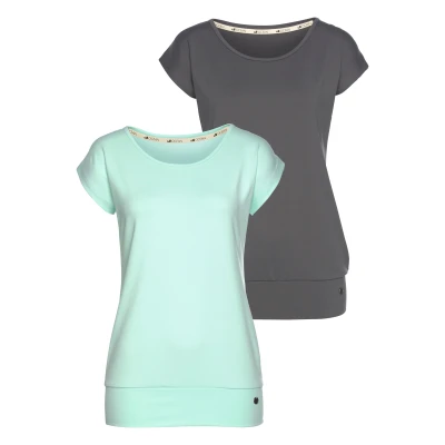 Abbildung von Ocean Sportswear Yoga &amp; Relax Shirt Soulwear Essentials Shirts (Packung, 2er Pack)
