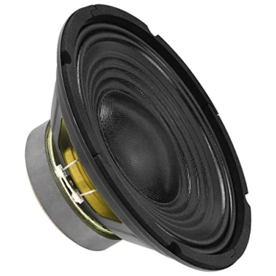 Abbildung von MONACOR SP 202PA Universal Tiefmitteltöner, 50 W, 8 Ohm,Schwarz