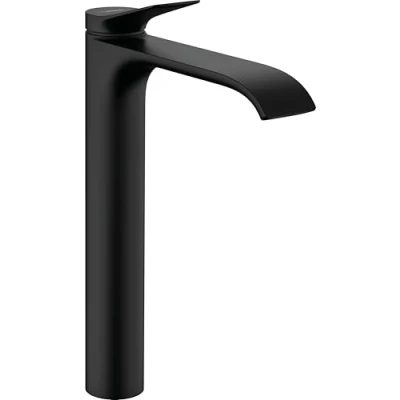 Abbildung von hansgrohe Waschtischarmatur &quot;Vivenis&quot;, 25cm, für Aufsatzwaschtische mit Zugstangen Ablaufgarnitur