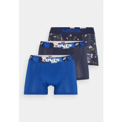 Abbildung von Levi&#039;s MEN Flower 3 PACK Boxershorts, Herren, Größe: Small, Blue combo