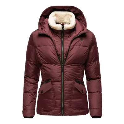 Abbildung von Navahoo Megan Winterjacke, Damen, Größe: Small, Dark red melange