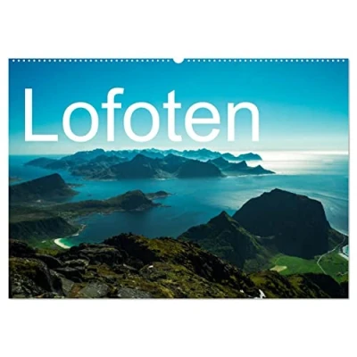 Abbildung von Lofoten (Wandkalender 2025 DIN A2 quer), CALVENDO Monatskalender