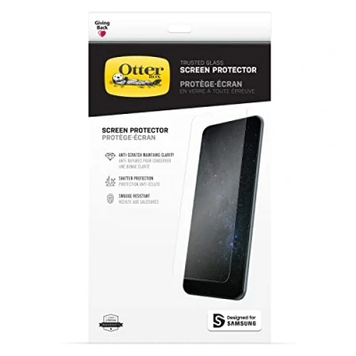Abbildung von OtterBox Trusted Glass Displayschutz für Samsung Galaxy S21 FE 5G gehärtetes Glas, Schutz vor Brüchen, Kratzern und Stürzen