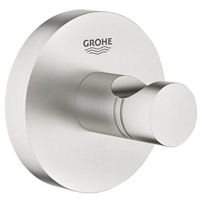 Abbildung von Grohe Essentials Haken Handtuchhaken, Supersteel 40364DC1