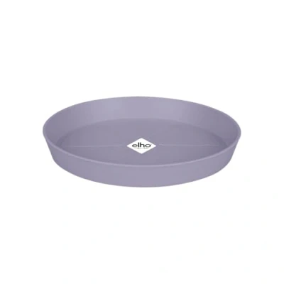Abbildung von elho Loft Urban Untersetzer Rund 24 für Außen &amp; Zubehör Ø 24.4 x H 3.4 cm Lila/Lavendel Lila