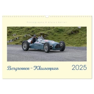 Abbildung von Bergrennen Klausenpass (Wandkalender 2025 DIN A3 quer), CALVENDO Monatskalender