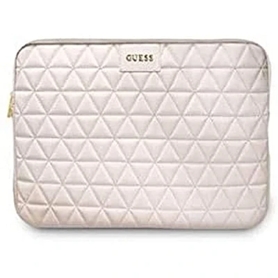 Abbildung von CG MOBILE Guess Quilted Computer Sleeve Computerhülle 13&quot;&quot; Notebook Hülle, rosa, GUCS13QLPK