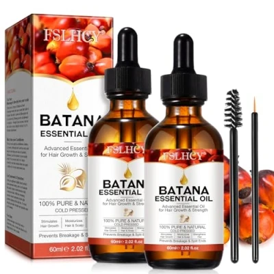 Abbildung von Batana Oil for Hair Growth 120ml Öl für Haarwachstum, Wimpern, Augenbrauen Gegen Haarausfall Stimuliert zur Hydratisierung und Reparatur von trockenem, Geschädigtem Haar