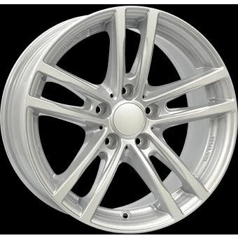 Abbildung von RIAL 5 loch 17Zoll 120mm Alufelge X10 Polarsilber 75732W31 0 Felge