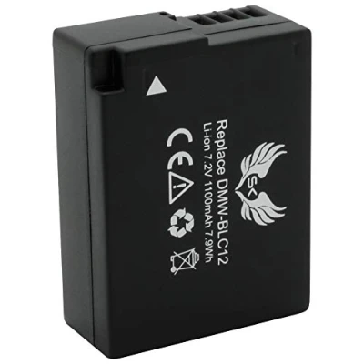 Abbildung von SK Akku Ersatz für Panasonic DMW BLC12 / BLC12E 1100mAh Lumix DMC G5 G6 G7 GX8 G85 FZ200 FZ300 FZ1000 FZ2000 FZ2500