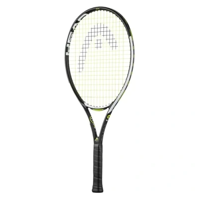 Abbildung von HEAD Unisex Youth Speed 25 Tennisschläger, Schwarz/Weiß, 8 10 Jahre