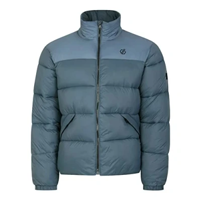 Abbildung von Dare 2b Mentor Herrenjacke mit wasserabweisendem Finish, wattierte Jacke Stehkragen, durchgehendem Reißverschluss und 2 niedrigen Reißverschlusstaschen