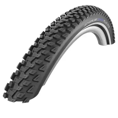 Abbildung von Reifen Schwalbe Marathon Plus MTB SmartGuard 29 X 2.10&quot; / 54 622mm Schwarz Mit Reflexion