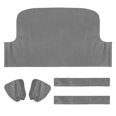 Abbildung von COVER IT Frontscheibenabdeckung Winter 89X188CM mit Abdeckung für Scheibenwischer 70X10CM Auto Scheibenabdeckungr Spiegelabdeckungen 30 x cm