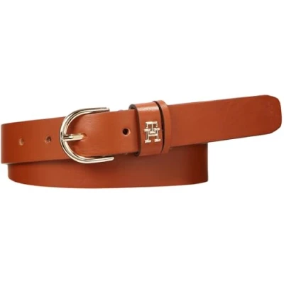 Abbildung von Tommy Hilfiger Essential Effortless Gürtel, Damen, Größe: 125, Tan