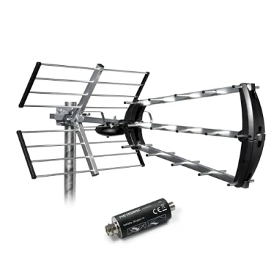 Abbildung von METRONIC 415054 Außenantenne Trinappe 26 dB + Filter 694 MHz