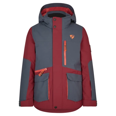 Abbildung von Ziener Agonis Junior Snowboardjacke für Kinder, Größe: 128, Red cabin