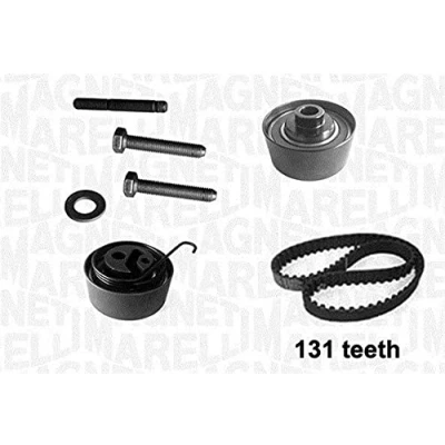 Abbildung von MAGNETI MARELLI 341305100000 Zahnriemensatz 131 OPEL: Meriva A, Astra G CC, Combo C Kasten / Kombi, CHEVROLET: Cruze Limousine