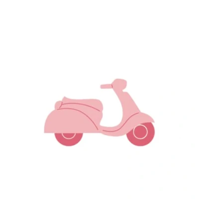 Abbildung von Craftelier Mini Stanzform für Scrapbooking, Basteln und Kartenherstellung, Dekorationen Projekte Motorrad/Rollerform Ungefähre Größe des Würfels: 4,12 cm x 2,15