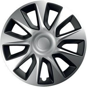 Abbildung von ALTIUM 505117 4 Stück, Chrom/Schwarz, 43,2 cm (17 Zoll)
