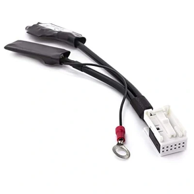 Abbildung von Adapter Universe KFZ Auto Radio Bluetooth Modul AUX Interface 12pol Quadlock für Audi
