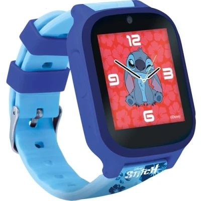 Abbildung von Lisciani Disney Stitch Digitaluhr mit Kamera und Spielen Smartwatch