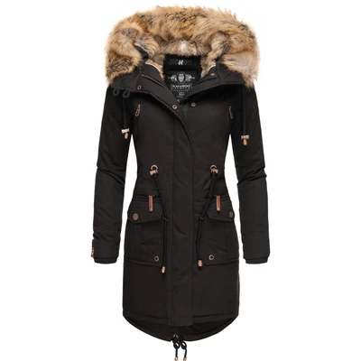 Abbildung von Navahoo Rosinchen Wintermantel, Damen, Größe: Large, Black