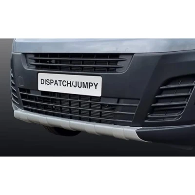 Abbildung von RGM Frontspoileransatz &#039;Skid Plate&#039; kompatibel mit Citroën Jumpy/Peugeot Expert/Toyota Proace 2016 /Opel Vivaro 2019 Silber (ABS)
