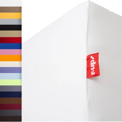 Abbildung von r up Spannbettlaken Beste 180x200 200x220 bis 35cm Höhe 230g/m², Baumwolle, Gummizug: fest eingenähtes dauerelastisches Rundumgummi, (1 Stück), 15cm Matratzenhöhe