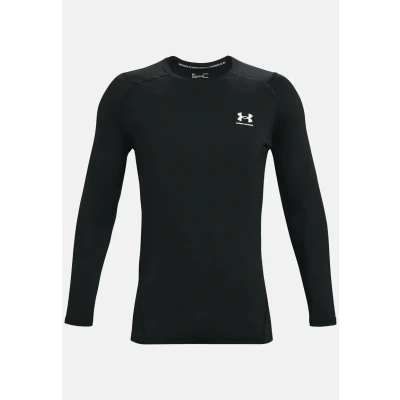 Abbildung von Under Armour HG Fitted LS Langarmshirt, Herren, Größe: XL, Black
