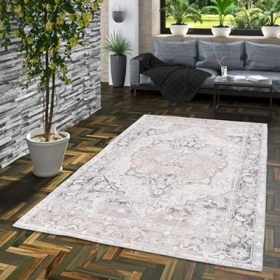 Abbildung von Pergamon Orientteppich Vintage Designerteppich Finesse Orient Keshan, Rechteckig, Höhe: 4 mm