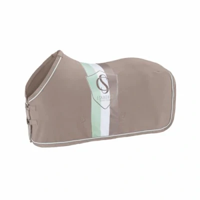 Abbildung von Eskadron Fleecedecke Classic Sports Stripe Velvet Taupe