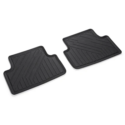 Abbildung von Volkswagen 2GM06151282V Allwetterfußmatten Premium Gummi Fußmatten 2X Gummimatten hinten, schwarz
