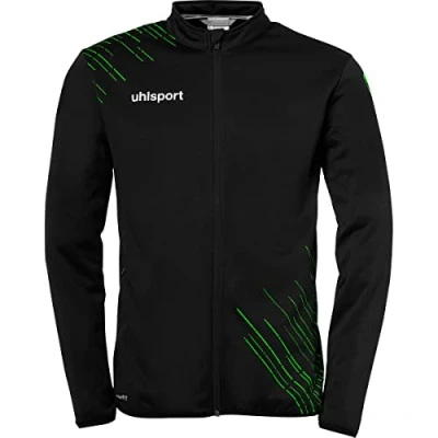 Abbildung von uhlsport Score 26 Classic Jacke Herren Sport Fußball Trainingsjacke Sweatshirt Sweatjacke elastischer Ausgehanzug mit Reißverschluss Taschen, 164