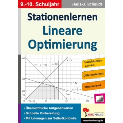 Abbildung von Stationenlernen Lineare Optimierung / Klasse 9 10: Kopiervorlagen zum Einsatz im 9. 10. Schuljahr