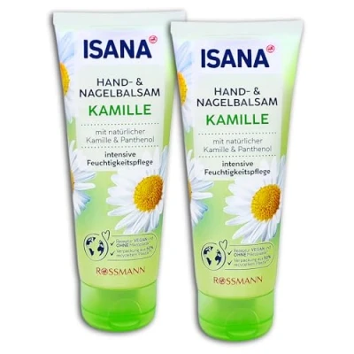 Abbildung von TOPDeal 2 er Pack ISANA Hand &amp; Nagelbalsam milde Kamille x 100ml