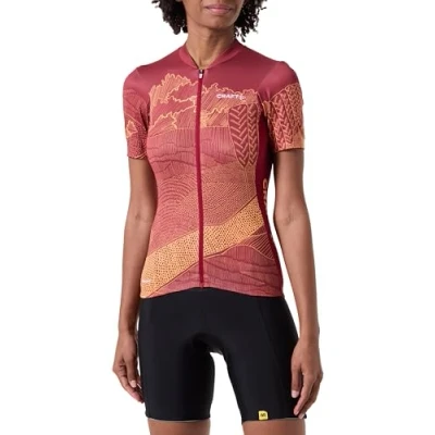 Abbildung von Craft ADV ENDUR Graphic Jersey W Rhubarb/Sour S
