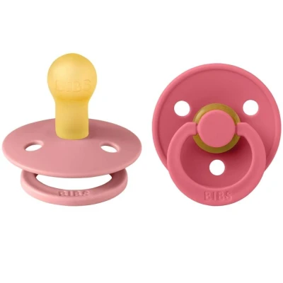 Abbildung von BIBS Colour 2 Pack Dusty Pink/Coral Spenen Maat